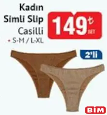 CASİLLİ KADIN SİMLİ SLİM KÜLOT fiyat ve kampanya bilgisi